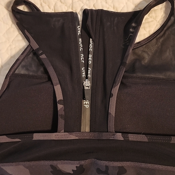 Zyia All Star Bra Green/Black Camo XXL - Picture 6 of 8